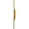 Ekena Millwork Galveston Ceiling Medallion (Canopies up to 4 3/4"), 36 5/8"OD x 3 5/8"ID x 2 3/8"P, Pharaohs Gold CM36GLPGS - alternate 2